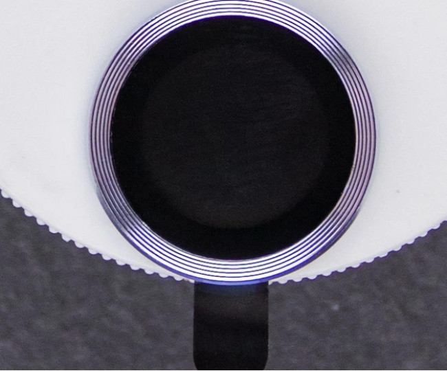 Защитное стекло Monblan для камеры iPhone 16/16 Plus Metal Ring Series (Blue)